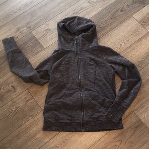 Lululemon scuba hoodie dark heathered gray 12